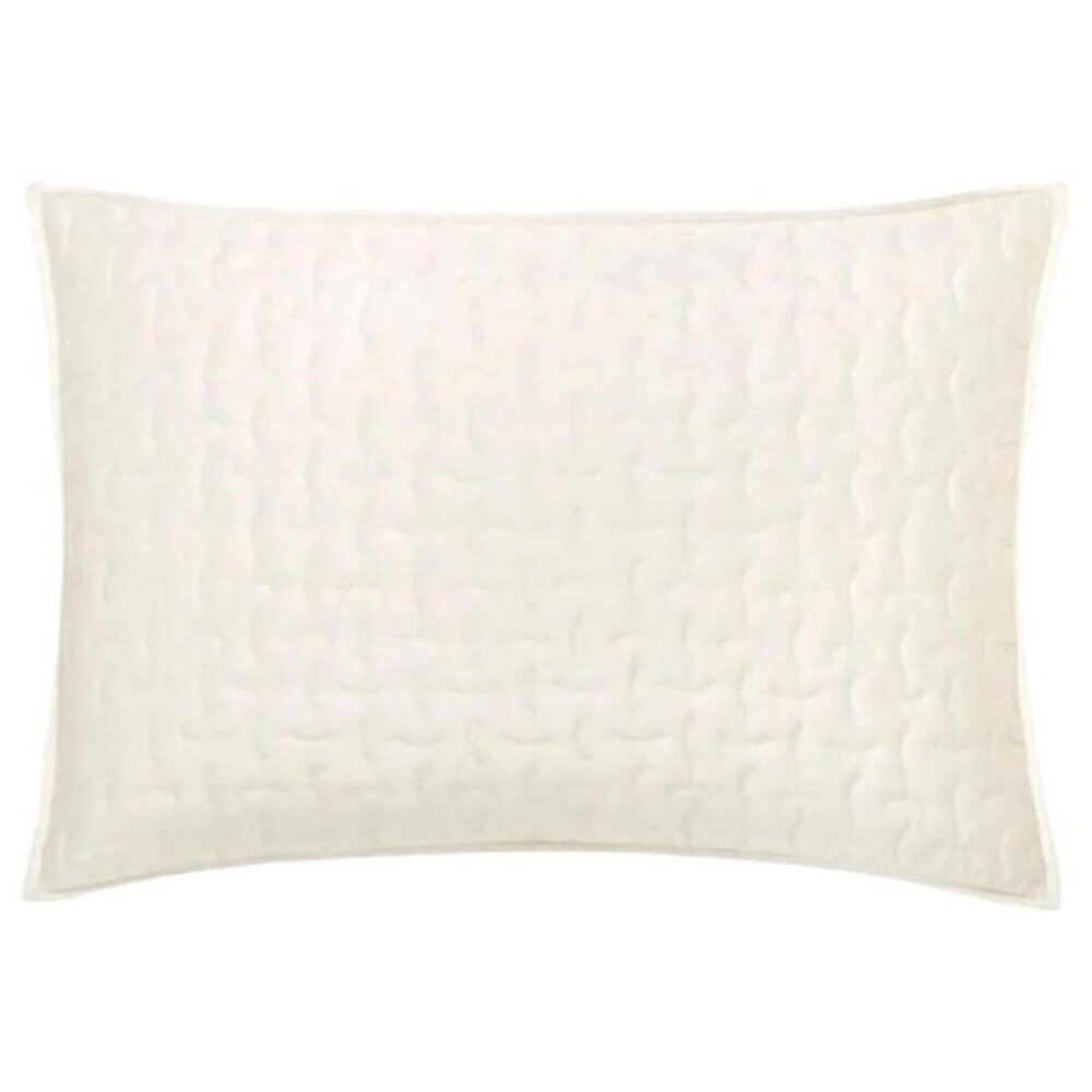Hotel Collection Connection Quilted King Sham Ivory